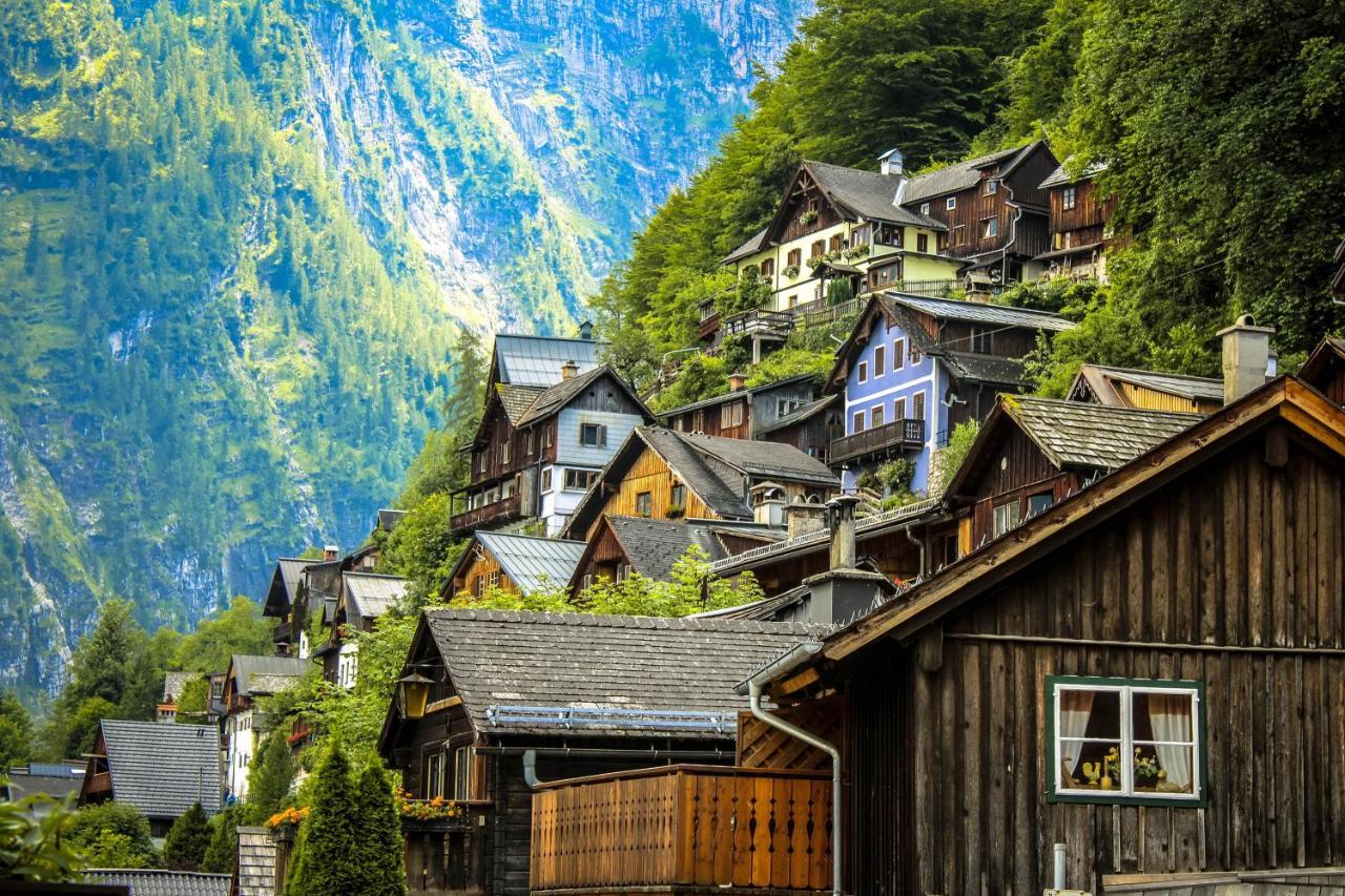 Haus Am Hof - 15Th Century House At The Lake, Near The Marketplace, With A Balcony Hallstatt Extérieur photo