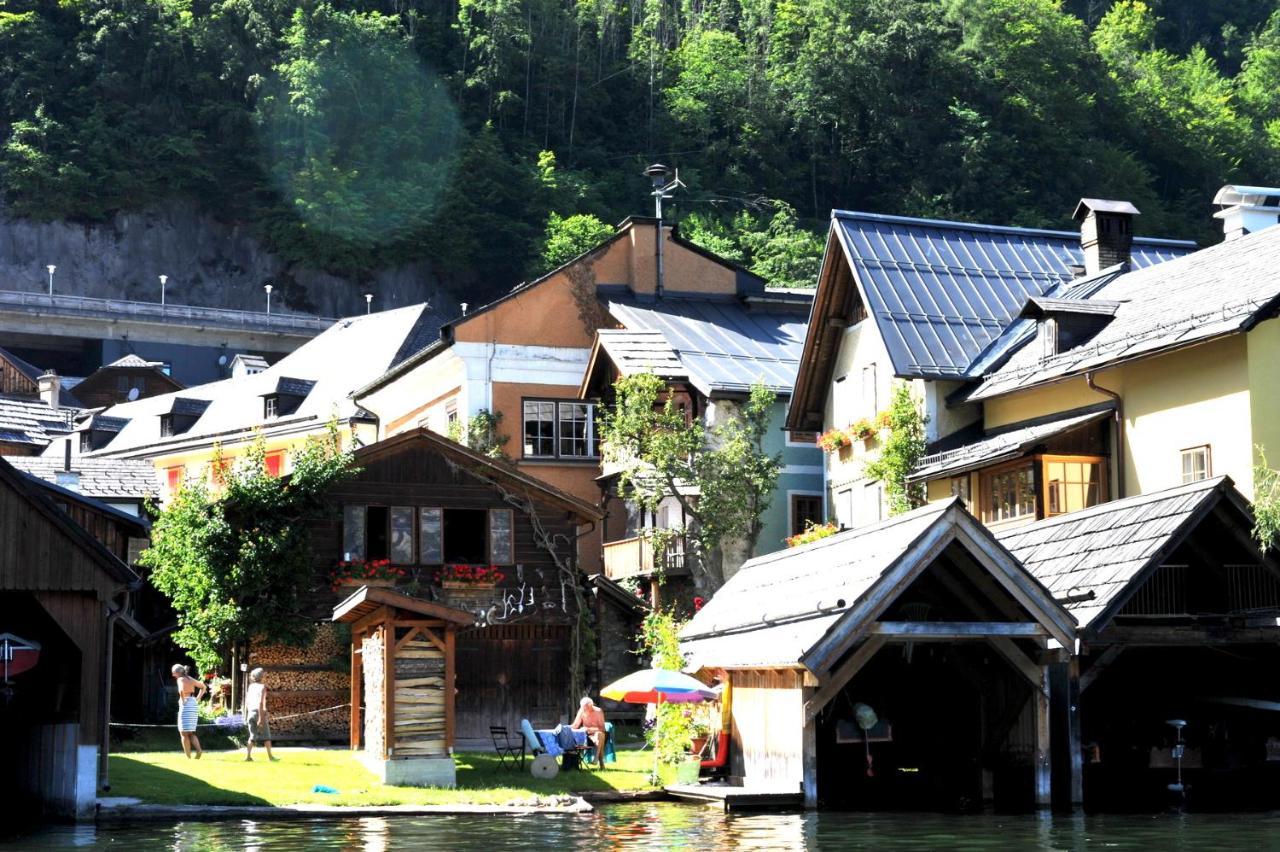 Haus Am Hof - 15Th Century House At The Lake, Near The Marketplace, With A Balcony Hallstatt Extérieur photo