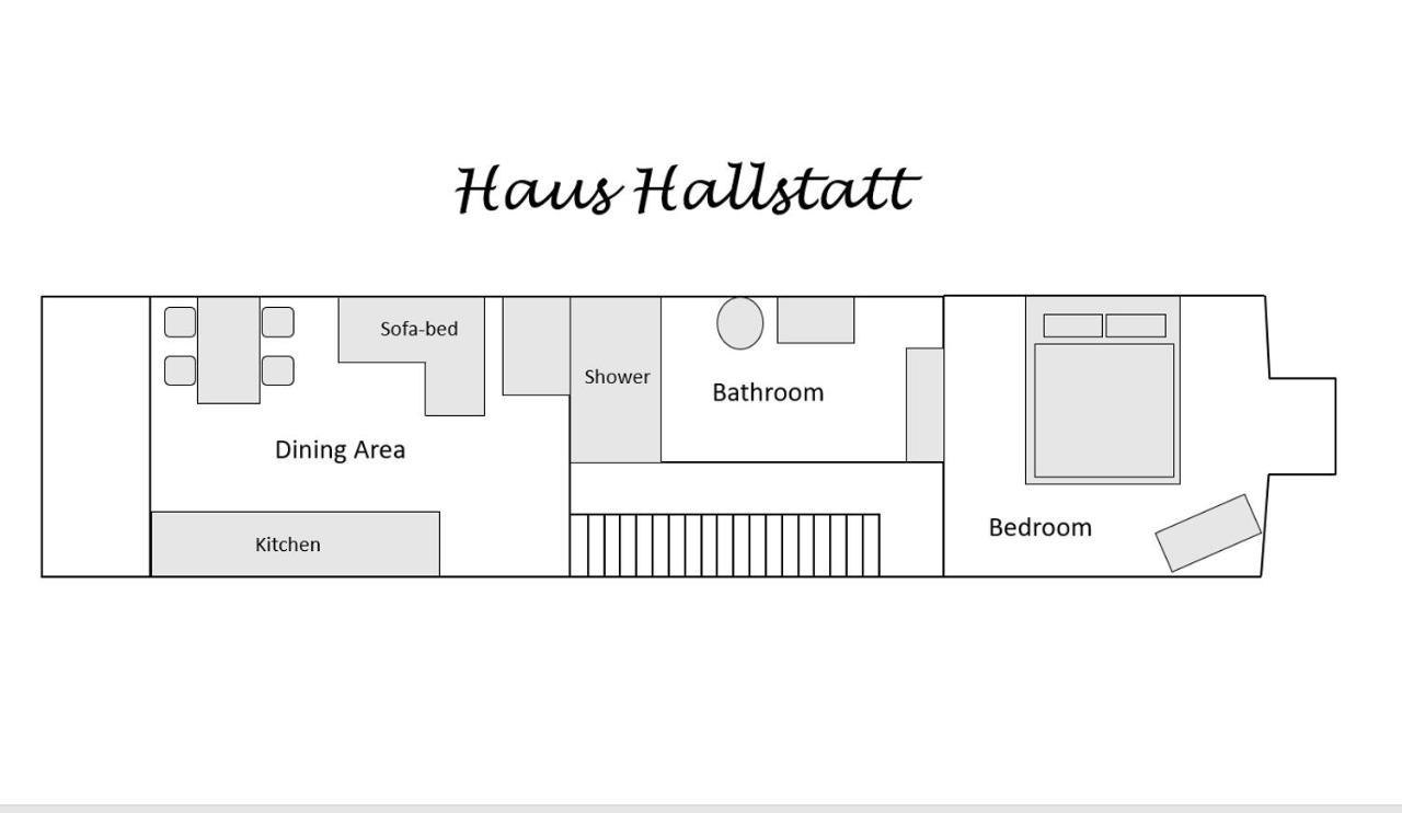 Haus Am Hof - 15Th Century House At The Lake, Near The Marketplace, With A Balcony Hallstatt Extérieur photo